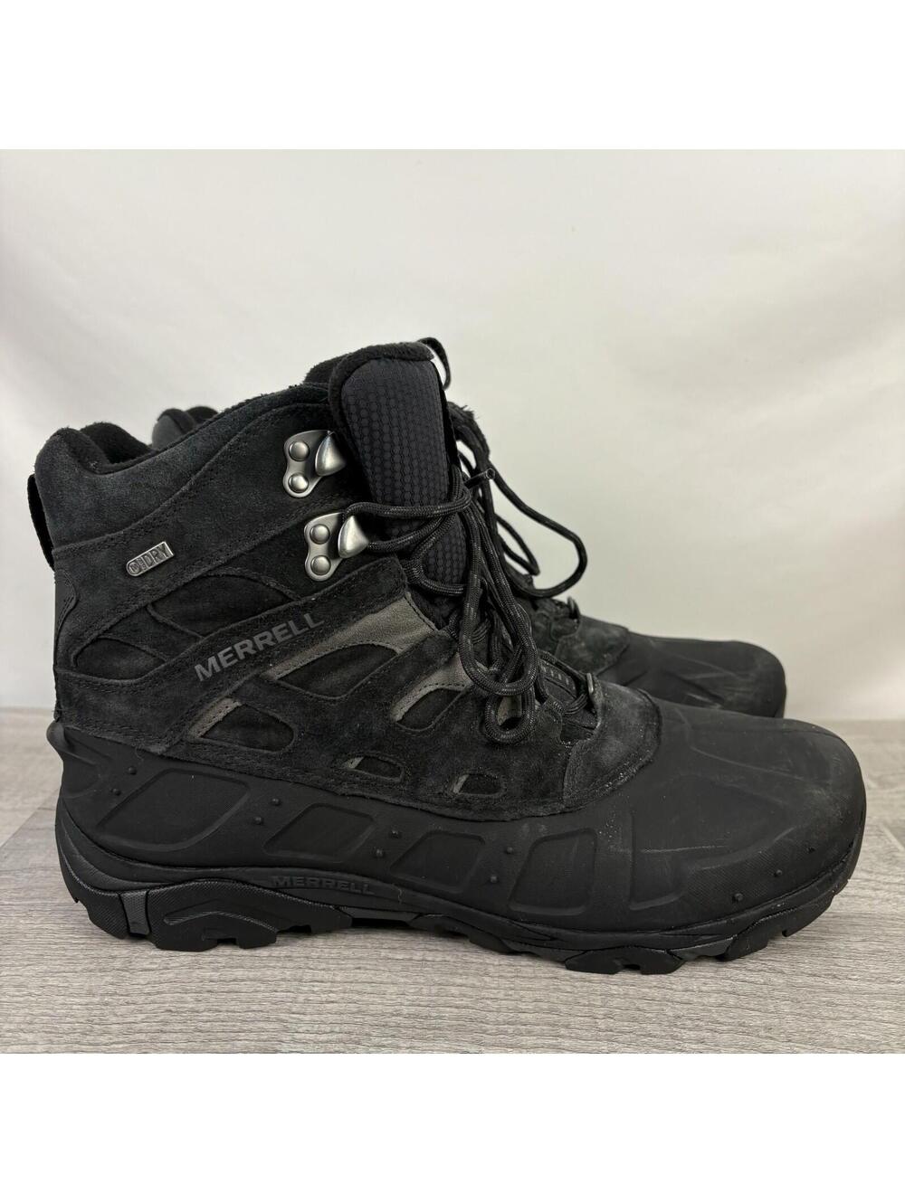 Merrell Moab Polar Waterproof Winter Boots - Men’s Size 13 (US) - Black